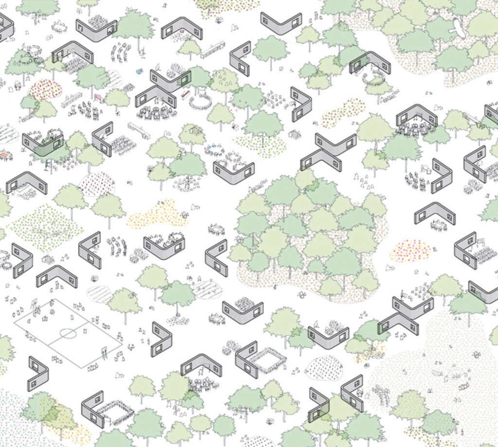 Learning Beyond Walls